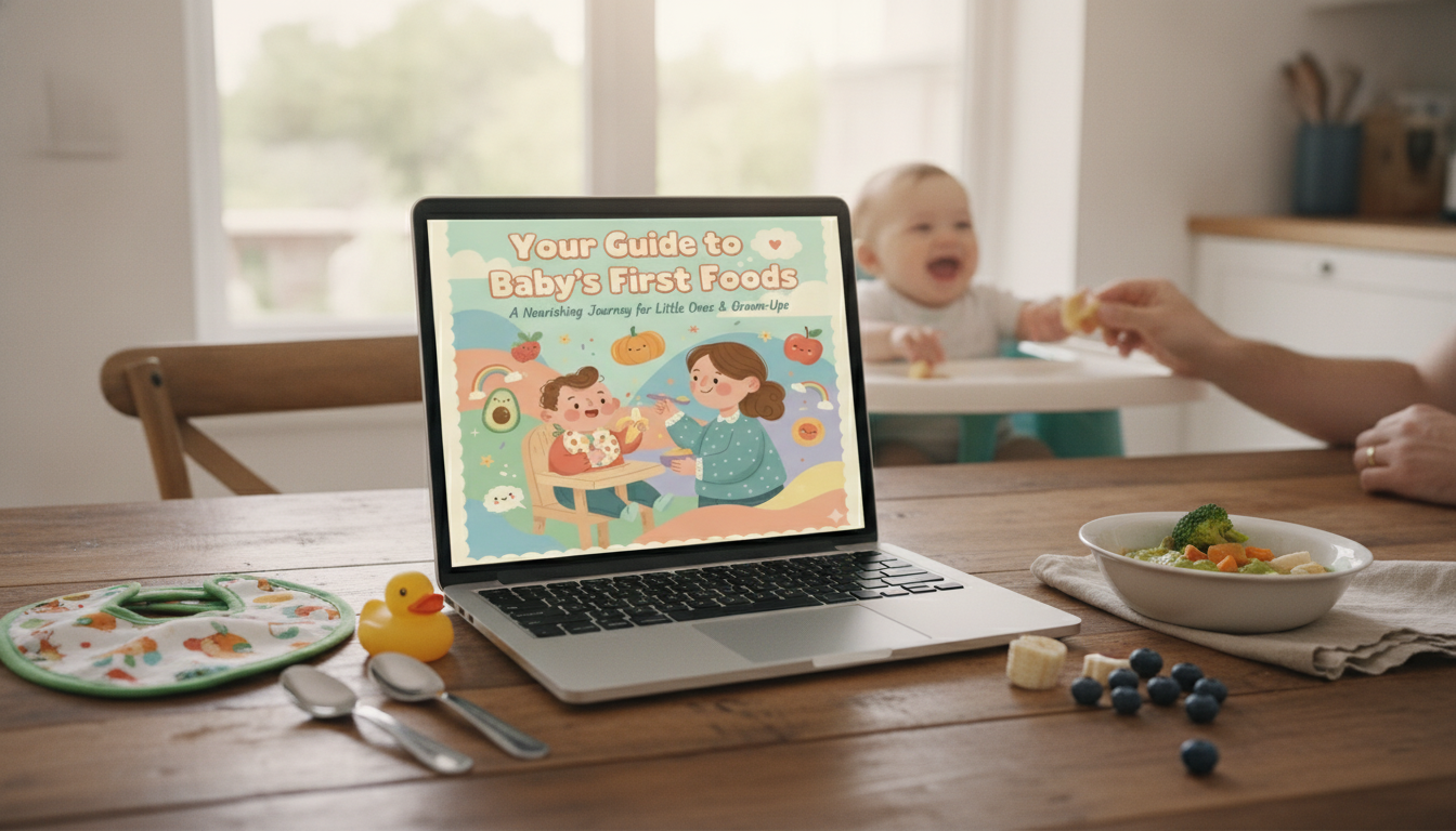 Baby’s First Foods Plan: Safe Starts, BLW & Allergens