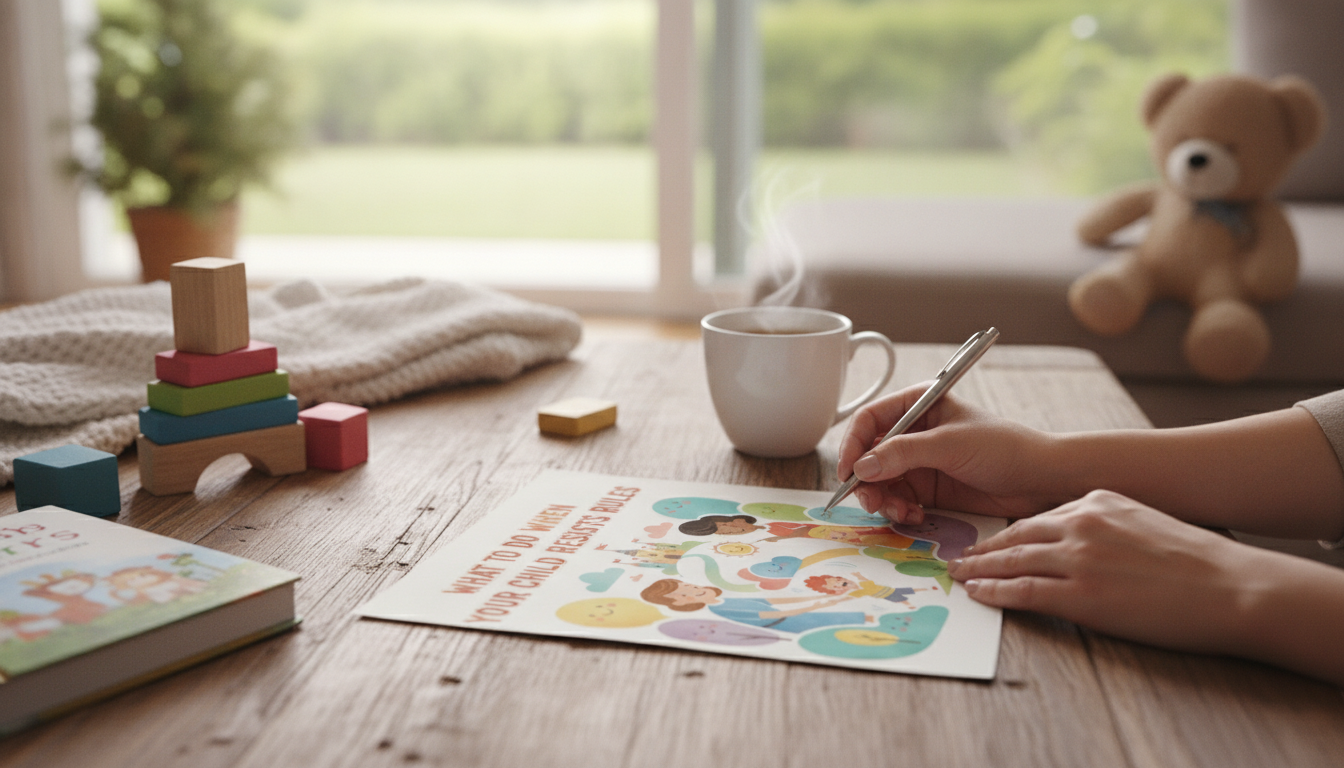 Child Resists Rules? Calm Gentle Checklist + Next Steps